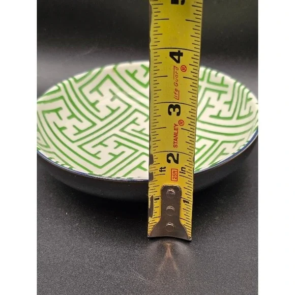 Williams Sonoma Geometric‎ Bowls Set of 4 Red Orange Blue Green - Picture 10 of 12